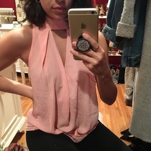 Dressy Pastel Pink Top